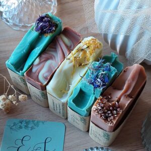 coffret 5 savons de 100g