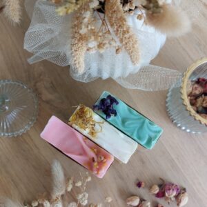 Sélection 3 savons de 100g : Tonique Essentiel Voluptueux